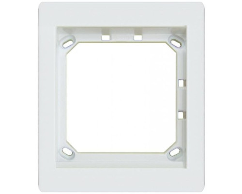 Alpha MT1W 1Hx1W Module Panel Frame - White