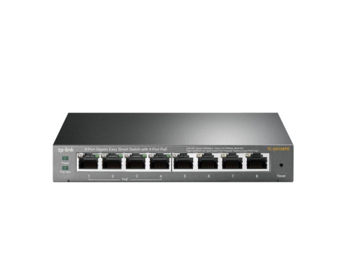 TP-Link TL-SG108PE 8-Port Gigabit Easy Smart Switch with 4-Port PoE