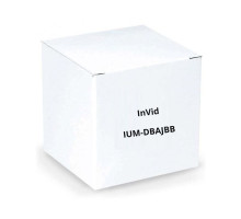 InVid IUM-DBAJBB Ultra Series Black Dome/Bullet Junction Box