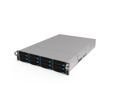 Hanwha Vision EN-BR820-0 Wisenet SKY Enterprise 2U Rack Cloud Managed Video Recorder with 72TB Raid 6