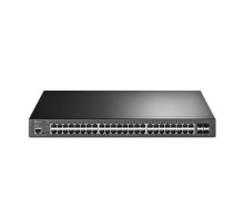 TP-Link TL-SG3452XP JetStream 48-Port Gigabit and 4-Port 10GE SFP+ L2+ Managed Switch with 48-Port PoE+