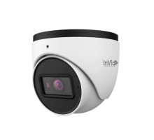 InVid PAR-P8TXIR-LC2 8 Megapixel IP Plug & Play Outdoor IR Turret Camera with 2.8mm Lens