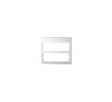 Linear DMCFC Combination Retrofit Mounting Frame, White