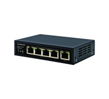 Seco-Larm NR-P401E-TQ Gigabit PoE Extender, 1-Input to 4-Outputs