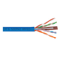 ICC ICCABP6VBL CAT6 350MHz UTP/CMR Copper Premise Cable Blue 1000 ft