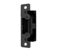 Adams Rite 7401M119 Electric Strike for Radius Aluminum Stiles Monitored in Satin Black Anodized