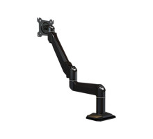 Crimson DSA12F Dual Link Desktop Arm with Flush Mount, Black