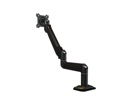 Crimson DSA12F Dual Link Desktop Arm with Flush Mount, Black