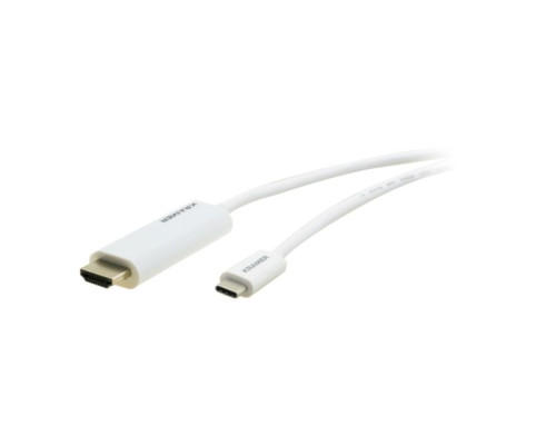 Kramer C-USBC-HM-6 USB-C Male to HDMI Male Cable, 6 Feet