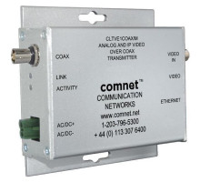 Comnet CLTVE1COAXPoE/M Analog and IP Video over COAX Transmitter w/PoE