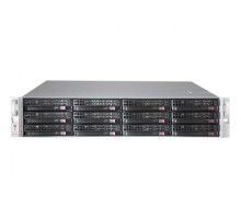 Digital Watchdog DW-BJER2U120T-LX Blackjack E-RACK 2U 12-Bay Chassis Server with 120TB HDD, Linux Ubuntu