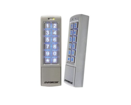 Seco-Larm SK-2323-SPQ Mullion-Style Outdoor Stand-Alone Keypad