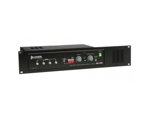 Louroe Electronics LE-342 4 Zone Two-Way Talkback Base Station with Rack Mount