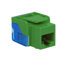 ICC IC1078E5GN CAT 5e EZ Keystone Jack, Green