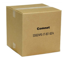 Comnet SSIQ24PG-I7-16T-1QT4 Server Switch IQ - Pro with GPU, 24 PoE Ports (212 W), Quad Core i7-4790S, 16 TB (4 x 4TB)