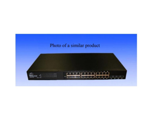 American Fibertek SM24p-SFP Managed 24-Port Optical Ethernet Switch