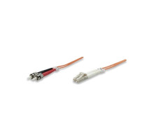 Intellinet 470438 Fiber Optic Patch Cable, Duplex, Multimode