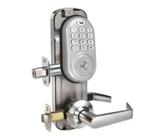 Yale YRC216ZW2NW5619 Assure Lock Interconnected Lockset with Push Button, Satin Nickel