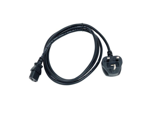 Linear CAB-POWERCORD-UK AC Power Cord, IEC C13 outlet- UK/Hong Kong Plug