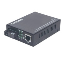 Intellinet 510547 Fast Ethernet WDM Bi-Directional Single Mode Media Converter