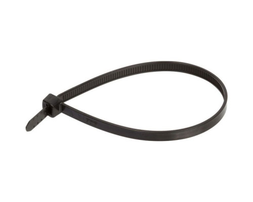 Nascom CABLETIE-UVB7 7' Cable Tie UV Black, Bagged in 100S