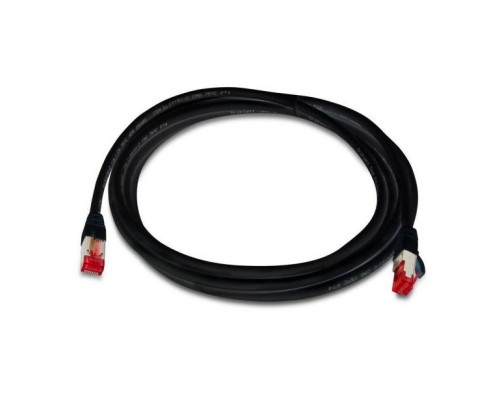 Triplett CAT6A-10BK CAT 6A 10GBPS Professional Grade, SSTP 26AWG Patch Cable 10' Black