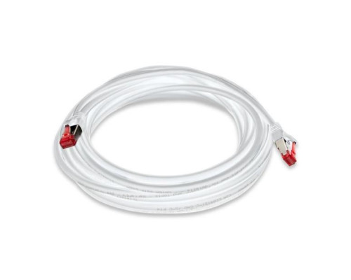 Triplett CAT6A-25WH CAT 6A 10GBPS Professional Grade, SSTP 26AWG Patch Cable 25' White