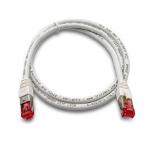 Triplett CAT6A-3WH CAT 6A 10GBPS Professional Grade, SSTP 26AWG Patch Cable 3' White