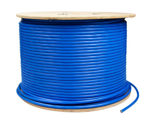 Triplett CAT6AU-1000BL CAT6A UTP 23AWG Cable 1000' Blue