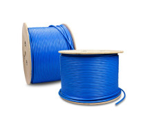 Triplett CAT6U-1000BL CAT6 UTP 24AWG Cable 1000' Blue