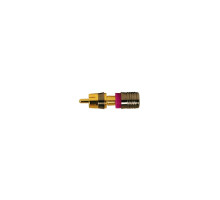 ICM Corp RGRCA15RGB RCA, Multi Pc., RGB 22-24 AWG - Gold