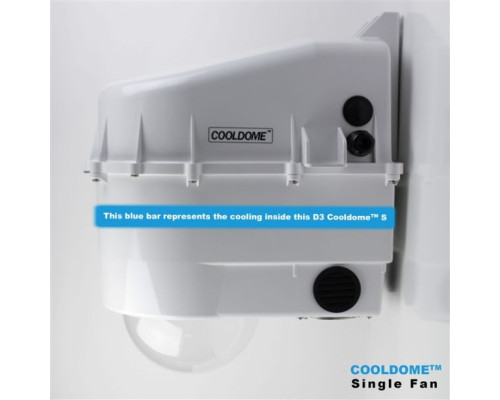 Dotworkz D3-CD-S D3 COOLDOME Single Cooling Camera Enclosure