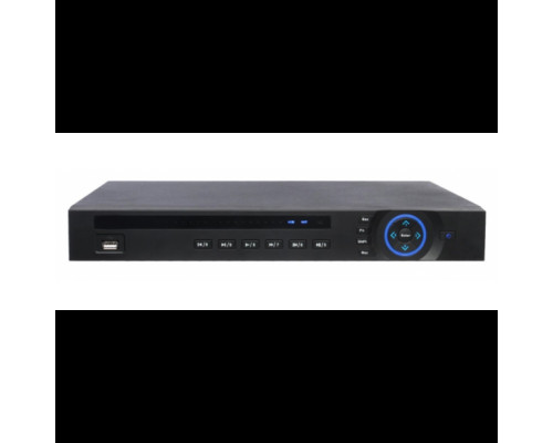 Cantek CT-NVR5216-8P 16 Channel 1U 8 Network Video Recorder, No HDD