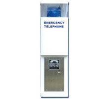 Alpha CPL1 1-Emergency Call Button with Blue Strobe - White Finish