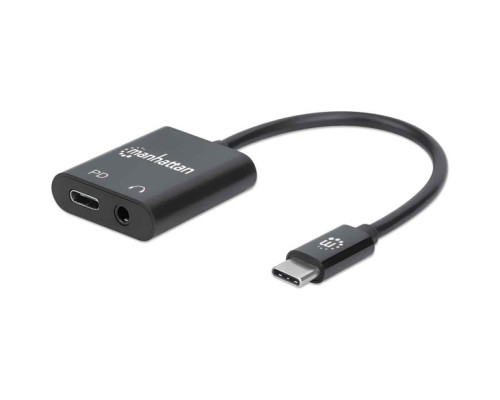 Manhattan 153355 USB-C to Headphone Jack Adapter