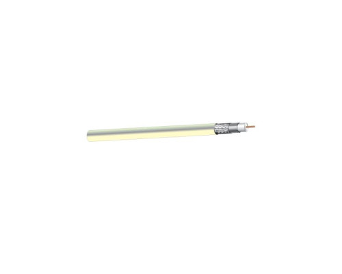 West Penn 25819IV1000 RG59/U Type SDI Coaxial Cable Ivory 1000 Ft