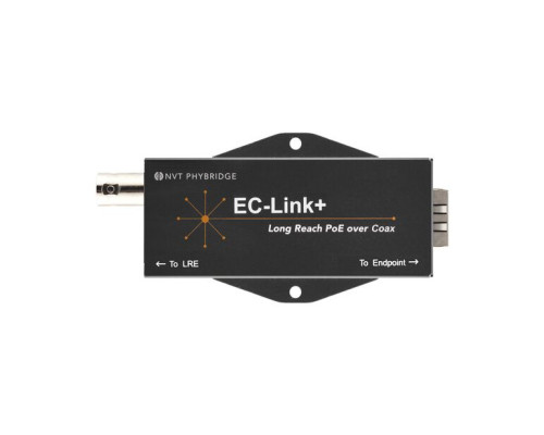 NVT NV-ECLK-PLS-1X Phybridge EC-Link+ Long Reach EoC Adapter (50W)