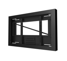 Peerless-AV KIL647-35D On-Wall Landscape Kiosk for 47' Displays up to 3.5' Deep, Black