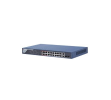 Hikvision DS-3E0326P-E2 24-Port 100 Mb/s PoE-Compliant Unmanaged Network Switch