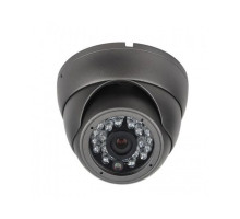 Cantek CT-HDC-DI2402-2M-2.8-B 2 Megapixel HD Quad IR Small Dome Eyeball Camera, 2.8mm, Black