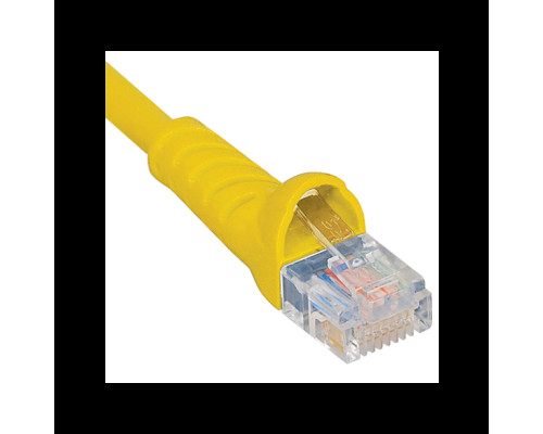 ICC ICPCSK10YL Cat 6 Patch Cord, Yellow, 10 Ft.