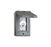 Camden Door Controls CI-1050CP Surface Single Gang Enclosure, Weather Resistant Cover, (2) SPDT Momentary Switches