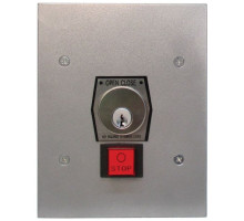 Camden Door Controls CI-1KFS Flush Mount, NEMA 1 and 2 with Heavy Duty Stop Button