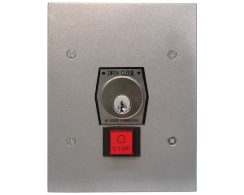 Camden Door Controls CI-1KFS Flush Mount, NEMA 1 and 2 with Heavy Duty Stop Button