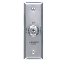 Camden Door Controls CM-170 Key Switch with Stainless Steel (narrow stile) Faceplate