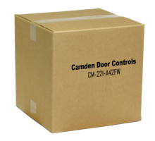 Camden Door Controls CM-221-A42FW ValueWave Touchless Switch, Stainless Steel 2 Gang Faceplate, 12/24VDC, 1 Relay French