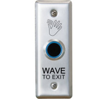 Camden Door Controls CM-222-46 ValueWave Touchless Switch, Single Gang, 'Wave to Exit' Graphics