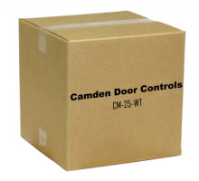 Camden Door Controls CM-25-WT 4-1/2' x 1-3/4' Narrow Push Plate Switch, Vertical Mounting, Boot and Water Tight Coating