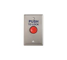 Camden Door Controls CM-280 Switch with Single Gang Stainless Steel Faceplate