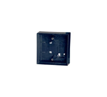 Camden Door Controls CM-43CBL Surface Box, Standard Depth, Provision for Wireless, Double Wall, Flame/Impact Resistant Black Polymer (ABS)